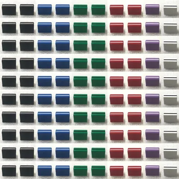 

100pcs/lots DJM-800 mixer fader cap for PIONEER series flat section potentiometer knob cap 20L * 9W * 15H MM colorful