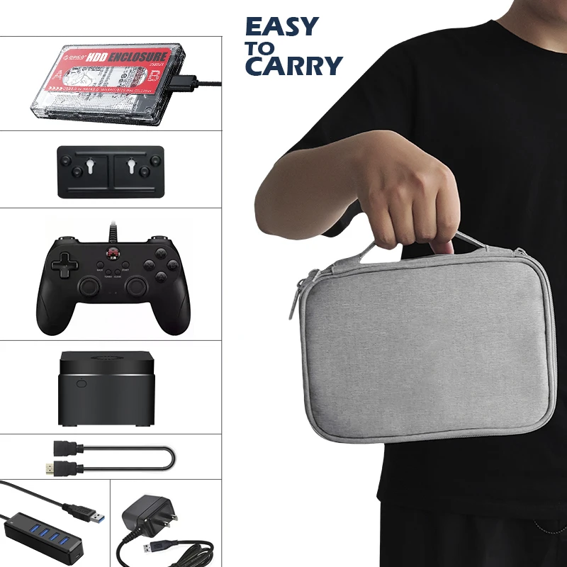 Retro Video Game Console Chuwi Super Console X PC Mini Box WIN 11 Pro and Gaming For SEGA/PS2/WII/PSP/N64 Build-in 71000+ Games