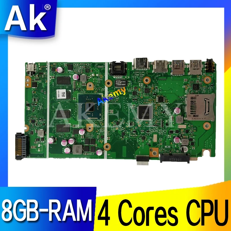 

NEW!X541SA mainboard REV 2.0 For ASUS X541 X541S X541SA laptop motherboard Test ok 4 Cores CPU + 8GB-RAM