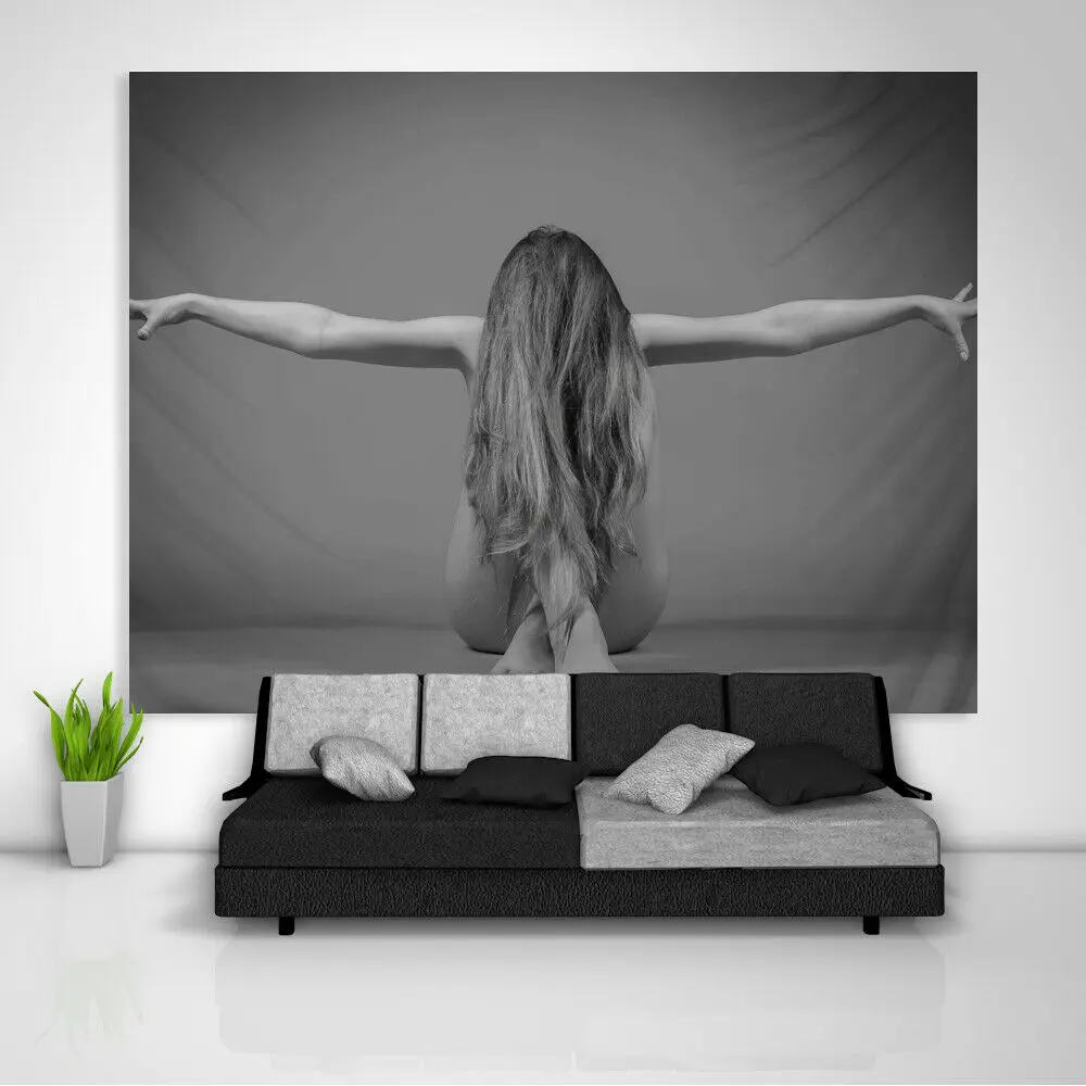

Sexy Girl Tapestry Art Wall Hanging Sofa Table Bed Cover Home Decor