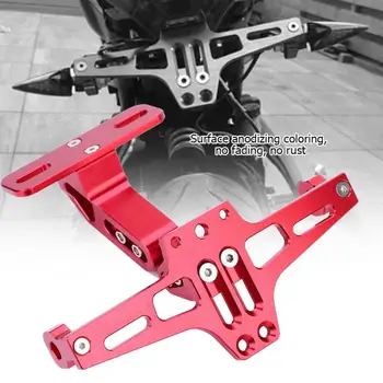 

Motorcycle Adjustable License Plate Frame Holder with Light for Honda Yamaha Suzuki Kawasaki Motorcycle License Plate Holder