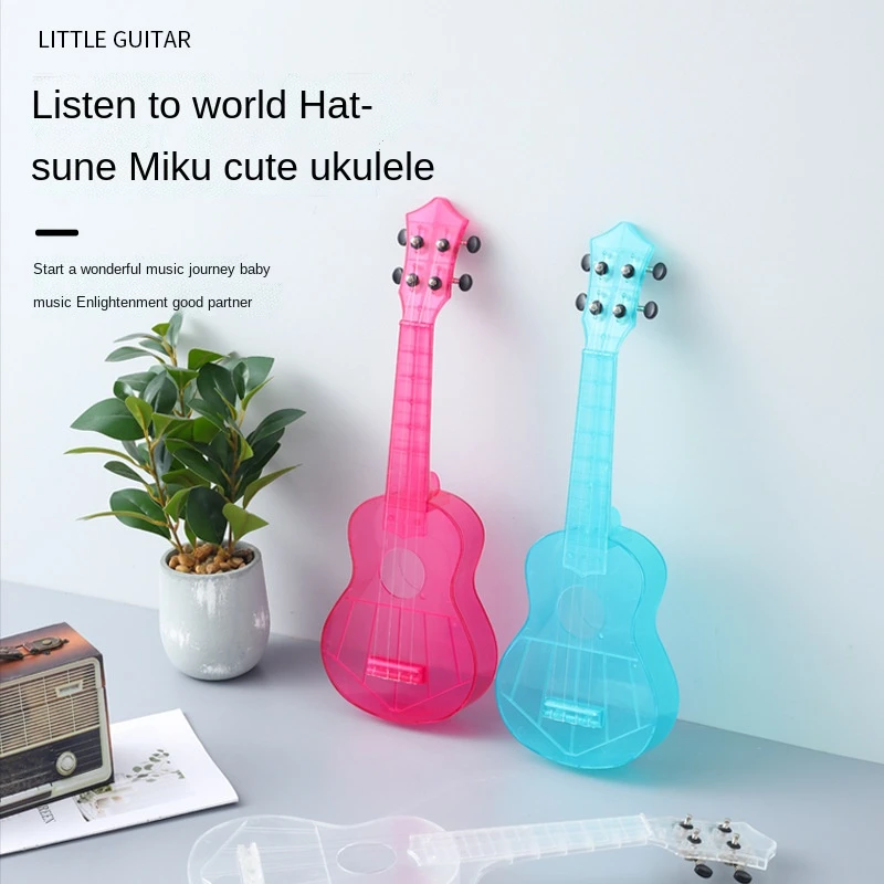 21 Inch Color Plastic Transparent Ukulele Early Childhood Education Musical  Instrument Music Enlightenment Musical Instrument - Ukulele - AliExpress