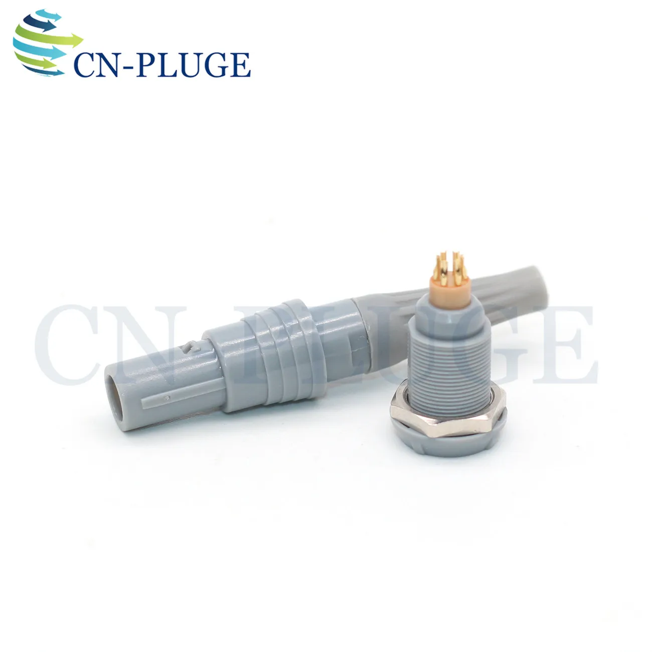 M10 Тип 0P 6 контактный Медицинский разъем Push-pull самоблокирующийся пластиковый разъем