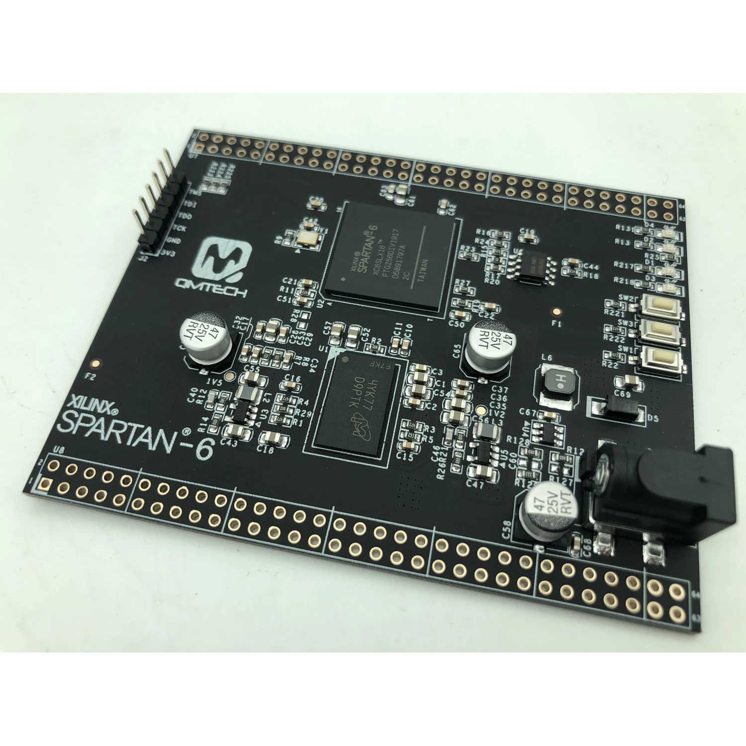 XILINX Spartan-6 Spartan6 FPGA Development Board 32MB SDRAM Micron MT48LC16M16A2 XC6SLX16 Core Board with DLC10 Xilinx Download-4