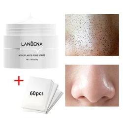 Blackhead Removal Nose Face Mask Pore Strip Peeling Mask Exfoliating Acne Removal Oil Control Cleansing Face Skin Care 30g