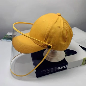 

New Children Anti-Fog Hat Effective Protection Against Infection Spring And Summer Solid Color Baseball Adjustable Cap