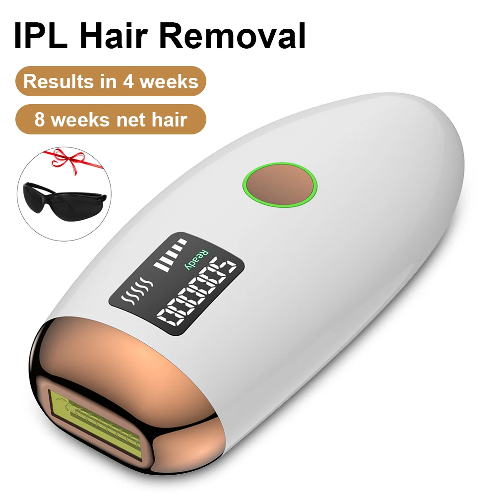 Лазерный эпилятор для удаления волос на всем теле с ipl лазером 500000 вспышек женский Электрический