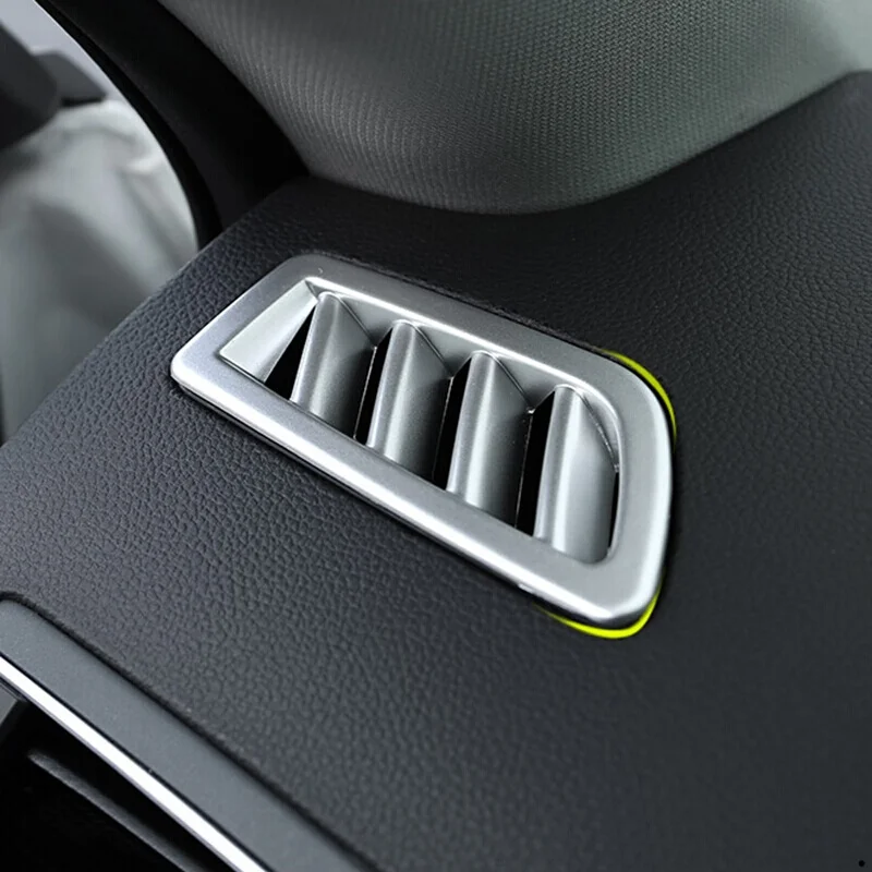 

For Renault Koleos 2017 2018 ABS Plastic Car front Small air outlet Decoration Cover Trim Sticker Car Accessories Styling 2pcs