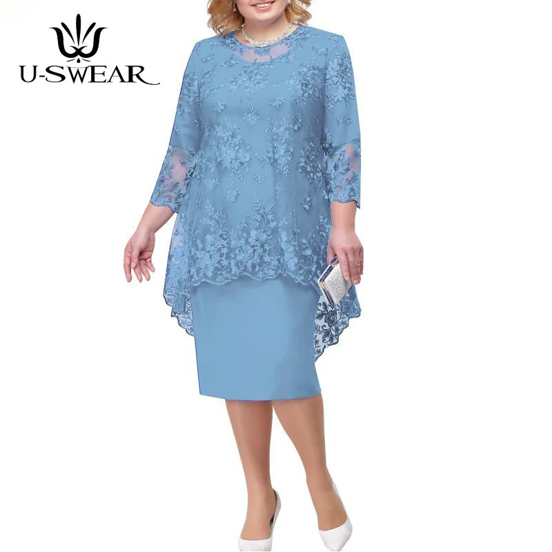 

Short Mother of The Bride Dresses V-neck Wedding Party Dress with Lace Jaceket Mother Dress for Wedding Vestidos Madre Novia