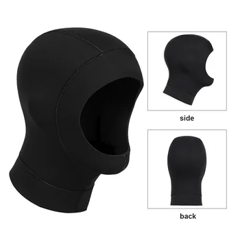 

Men Women Neoprene Scuba Swimming Surf Divers Hat Diving Cap Snorkeling Bib Hood Keep Warm 3mm Summer Elastic UV Protection