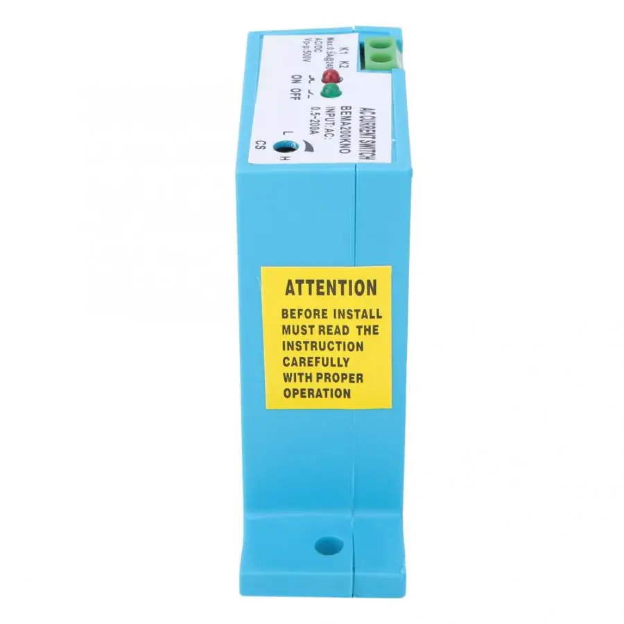 Normally Open/Normally Closed Current Sensing Switch Flameproof Adjustable DC 0.5~200A Self-Powered Sensor Swtich
