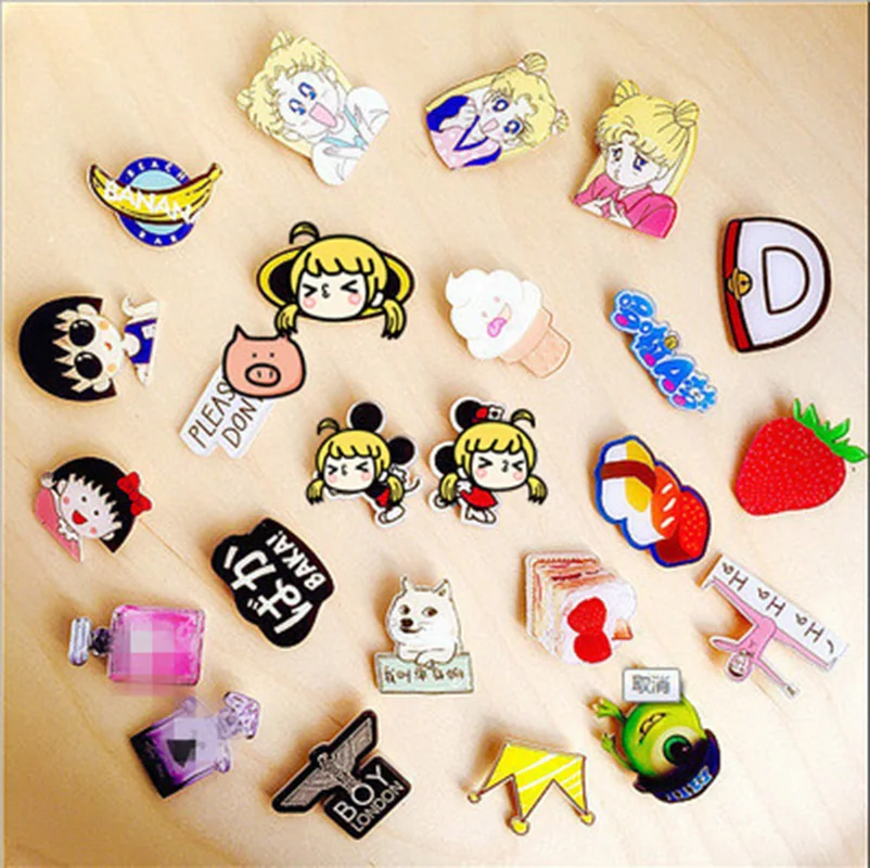 

5pcs Kitchen ingredients Acrylic Badges Icon on The Backpack Pin Brooch Badges for Clothes Anime Badge icon customization