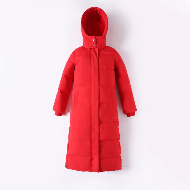 FTLZZ Winter Jacket White Duck Down Parkas Women