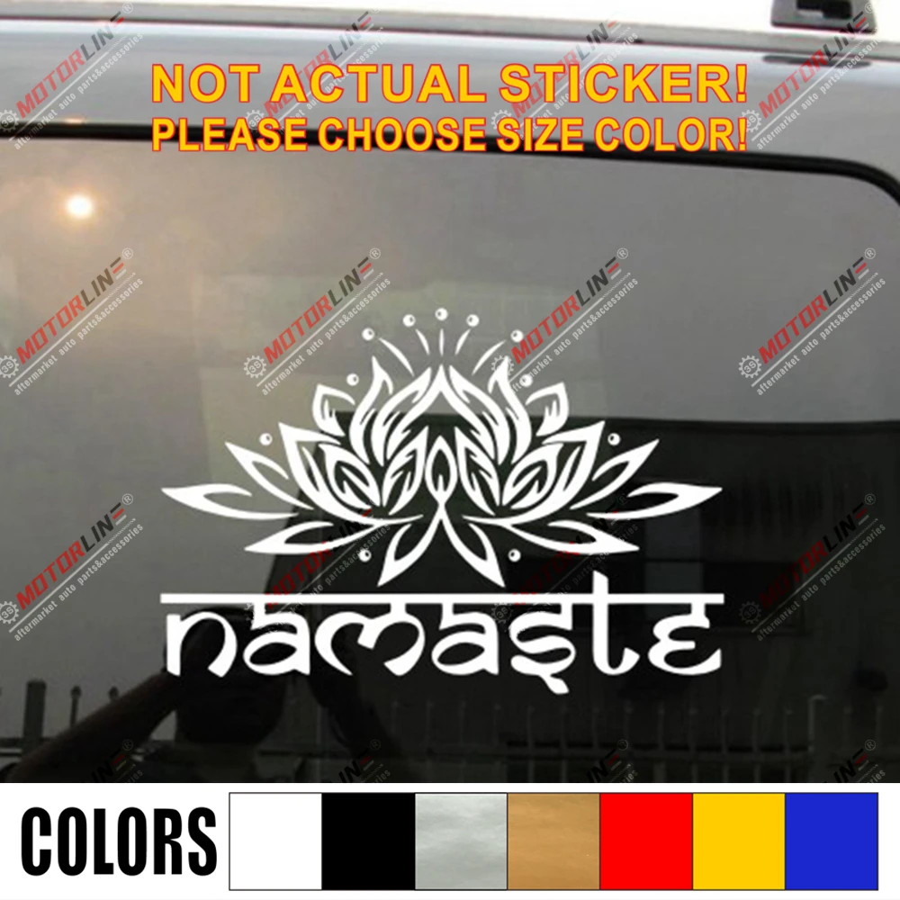 Namaste Car Emblem