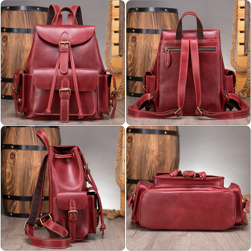 Leather Womens Casual Laptop Bag