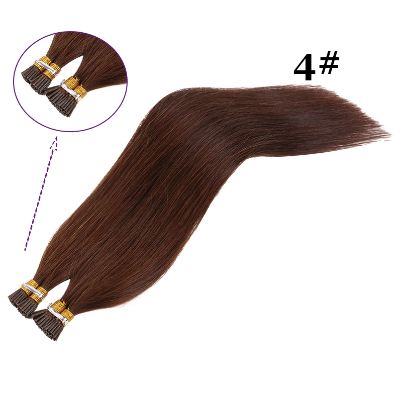 Classic Coda 200 Pieces 160grams 0.8g/Piece 18" 16" Straight Real Remy Pre Bonded Keratin I Tip On Capsule Human Hair Extension