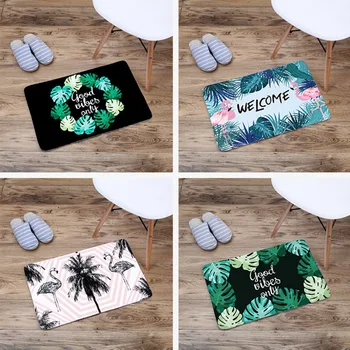 

5 Style Northern Europe Modern Concise Water Uptake Non-slip Land Pad Can Wash Door Mat Bedroom Doormat