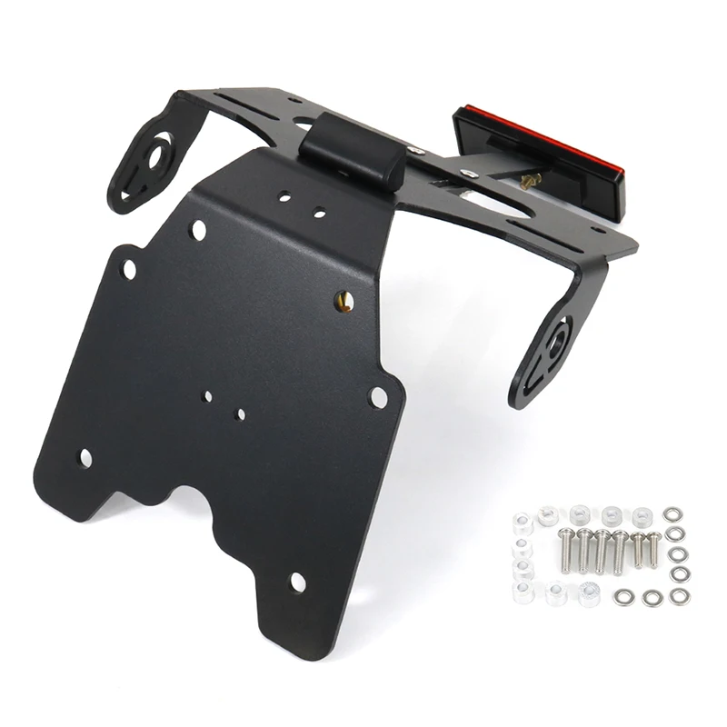 Fender Eliminator License Plate Holder Frame Bracket Rear Tail Tidy For Yamaha TENERE700 XTZ690-Tenere 700 Rally