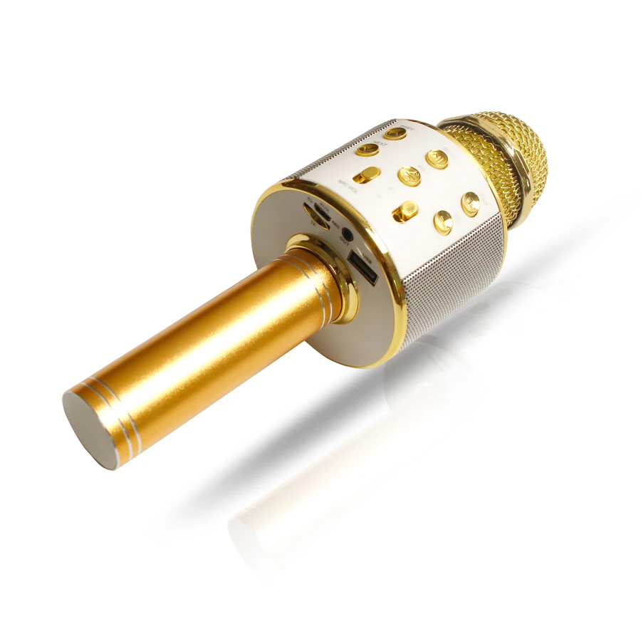 Беспроводной Bluetooth микрофон ручной для караоке USB мини домашний KTV