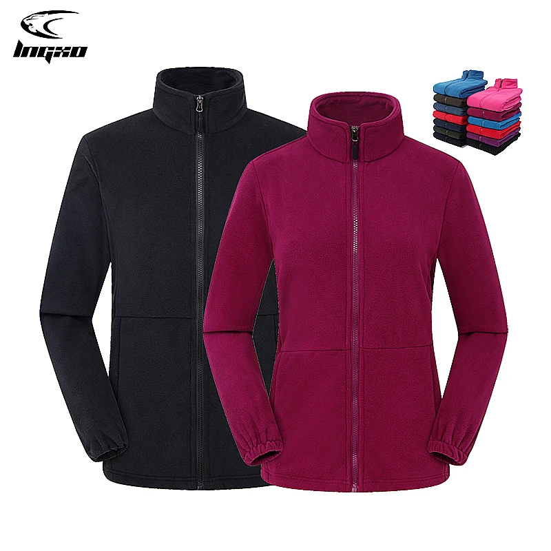 Hiking Jackets Softshell Jackets Polar Fleece Jacket Fleece Fabric Sweatshirts Hunting Hiking Polartec Jacket Men Women Coats Camping Outdoor Winter