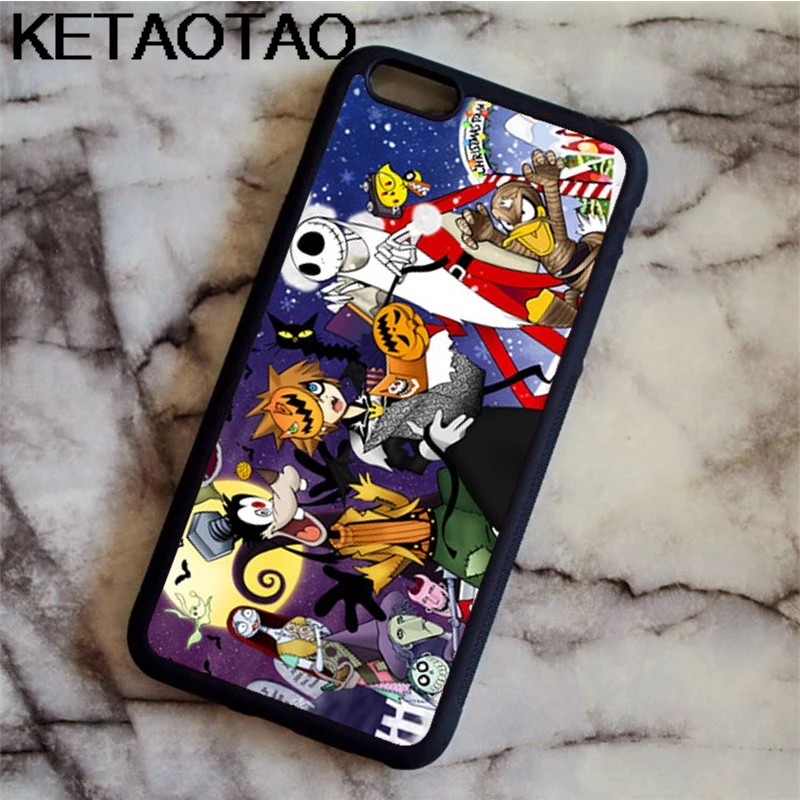 KETAOTAO, чехол для телефона Kingdom Hearts s, для iPhone 4S, SE, 5C, 5S, 6 S, 7, 8 SE, X Plus, XR, XS, Max, чехол из мягкого ТПУ, резины, силикона - Цвет: Лаванда