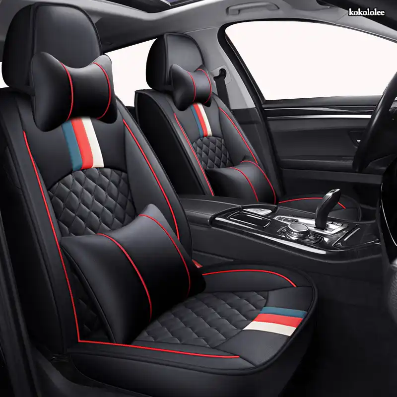 Кожаный чехол для автомобильного сиденья KOKOLOLEE audi a3 8p 8l sportback q7 2007 q5 a4 b7 avant a6 c5 a5 a1 q2