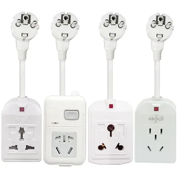 

Power Adapter Extension Cord Socket EU Plug to AU CN 10A 16A Universal Outlet Adapter Electrical Appliance Plug Conversion