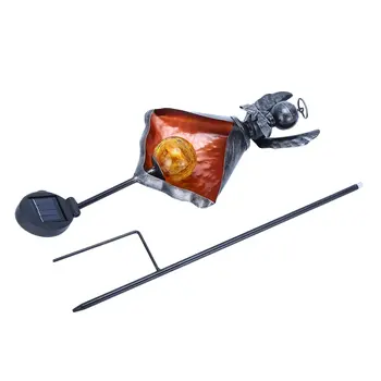 

Solar Powered Flame Flickering LED Lamp Vintage Garden Light Waterproof Outdoor Decorative Lights Universal Pathway Lights