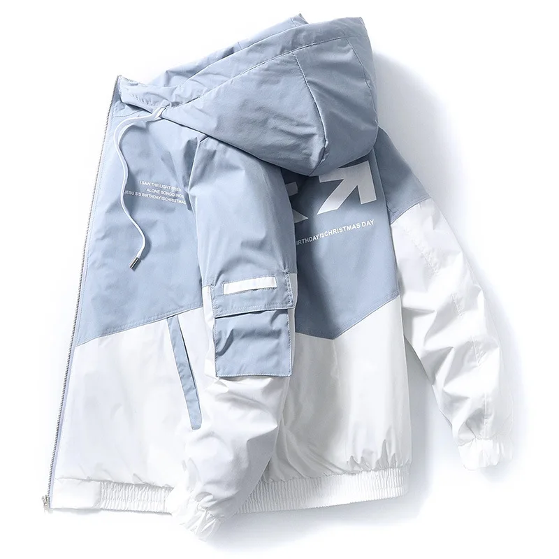 2020 spring and autumn clothes Men Jacket Size 3XL Outwear Hooded Wadded Coat Slim Parka men's hooded fashion printed jacket 2020 spring and autumn clothes Men Jacket Size 3XL Outwear Hooded Wadded Coat Slim Parka men's hooded fashion printed jacket