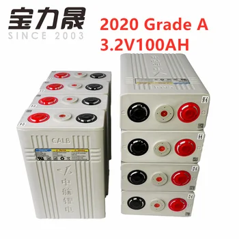 

8PCS 2020 NEW CALB Grade A 3.2V 100Ah lifepo4 battery Lithium Iron Phosphate Cell solar 24V100AH cells not 120Ah EU US TAX FREE