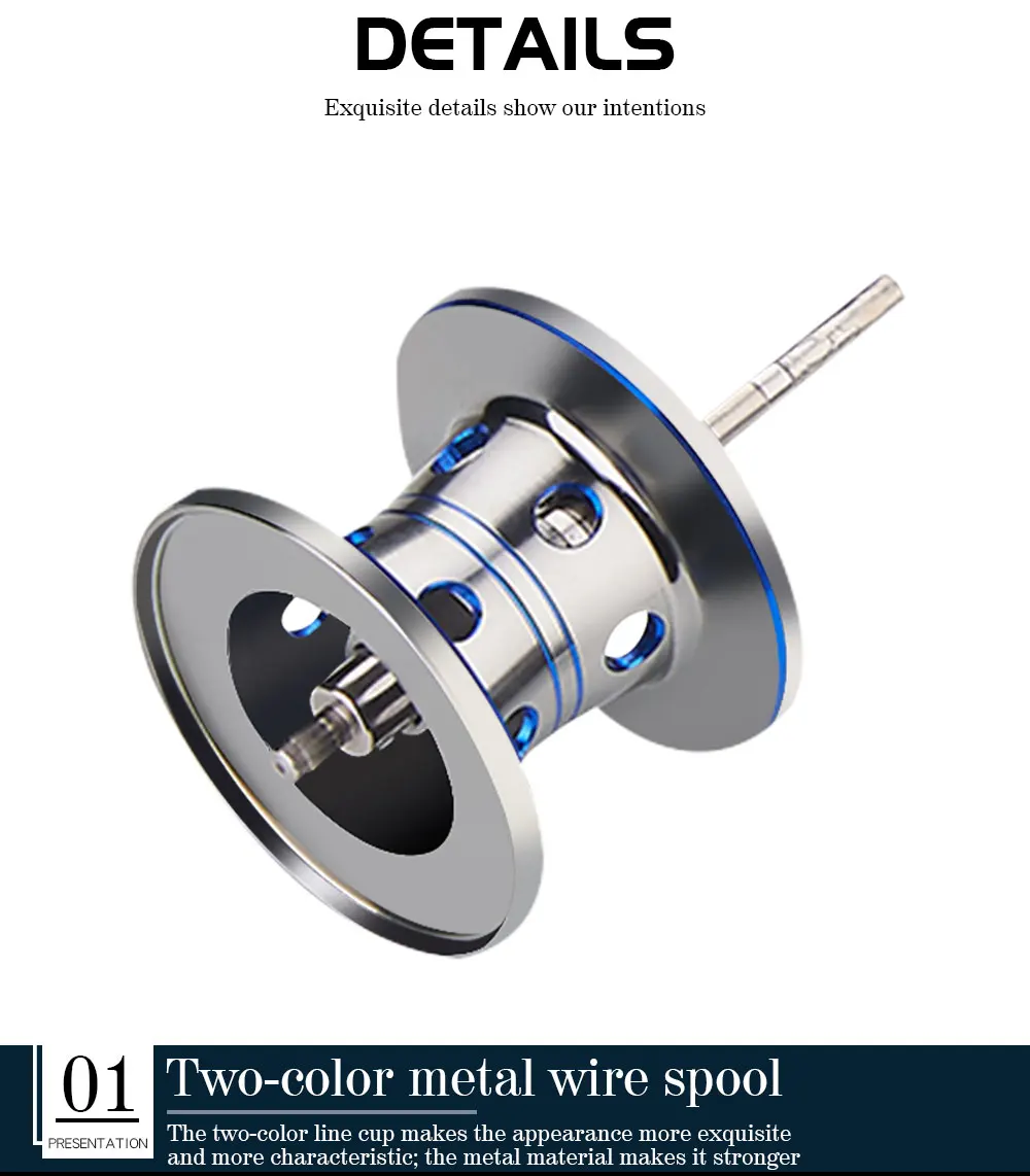 Sistema de Travagem Carretel de Pesca Carretel de Arremesso Equipamento de Pesca Novo Magnético Rolamento Baixo Perfil 7.2:1 Velocidade Relação 2020 5 5 1576745010679_TT101-???-??_04