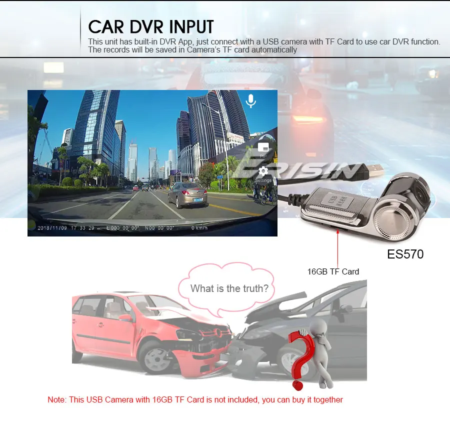Clearance Erisin ES6292B 9" PX6 Android 9.0 DAB+ Autoradio GPS Navi HDMI for Mercedes Benz A/B Classe Sprinter Viano 16