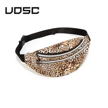 UOSC кожаная леопардовая поясная сумка женская модная поясная сумка на молнии женская дизайнерская поясная сумка модный пояс нагрудная сумка для телефона Женская