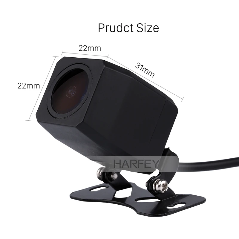 Harfey ночного видения Starlight HD 170 градусов широкоугольный объектив для просмотра Водонепроницаемая резервная парковочная камера для Автомобильный dvd-радиоплеер