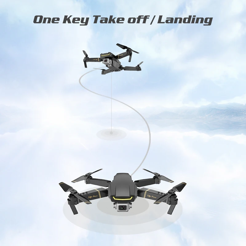 Global Drone GW89 Квадрокоптер, Радиоуправляемый вертолет складной wifi FPV Дрон мини Дрон X Pro RTF Дроны с HD 1080P камерой VS E58 E520