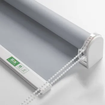 

2020 Upgrade Version 100% Full Blackout Economic Fabric Manual Roller Blinds Curtain for Office Kitchen Bed Room Customized Size
