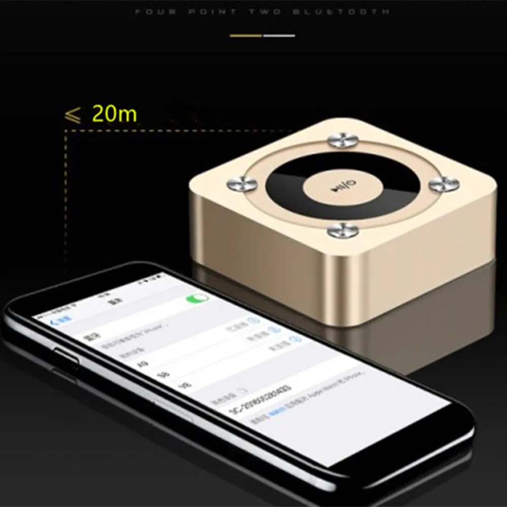Мини Колонка Bluetooth портативная беспроводная мини колонка с картой TF mp3 плеером