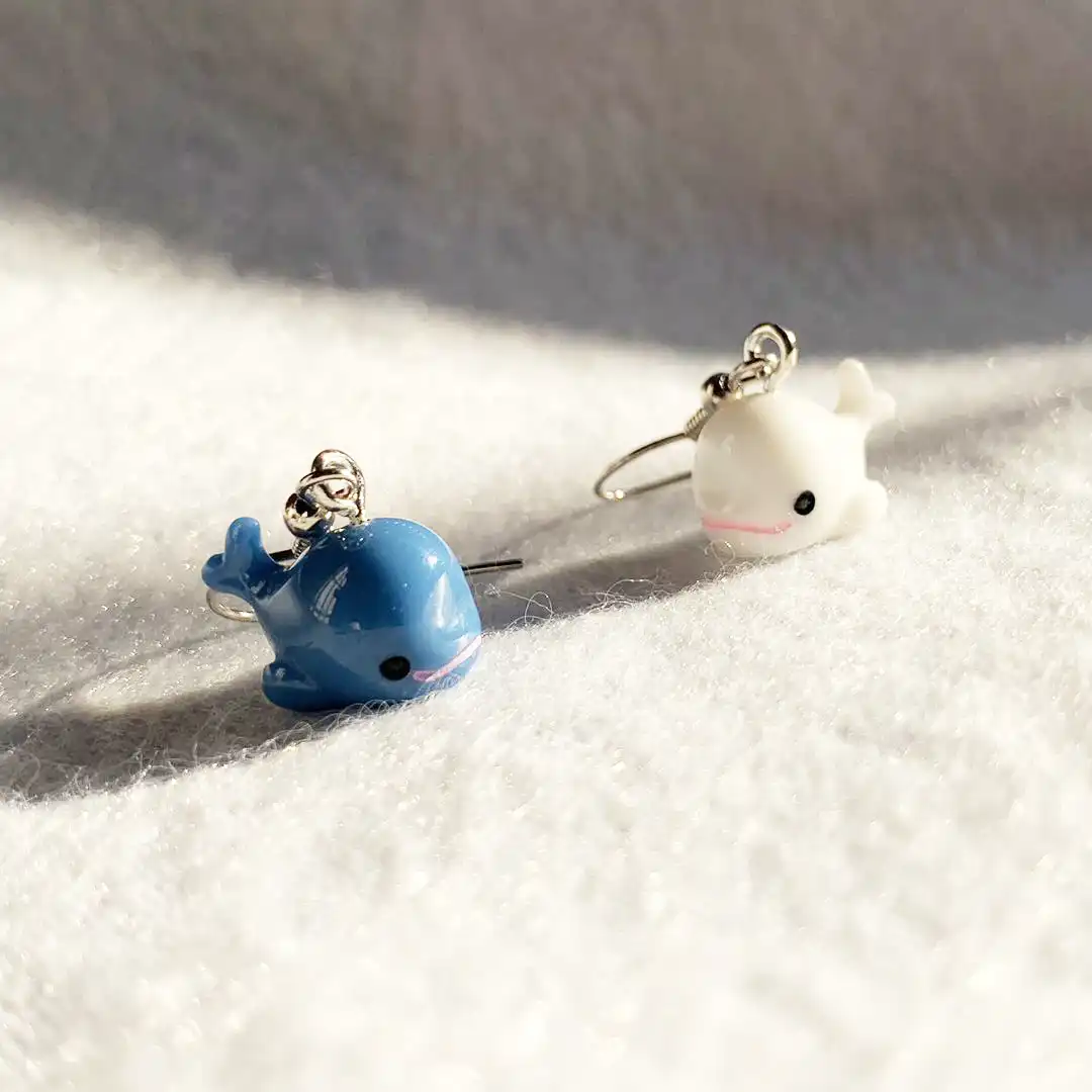 1 Coppia Carina Resina Balena Divertente Orecchini Ciondola L Orecchino Delle Donne Di Regali Orecchini A Pendaglio Gioelleria Raffinata E Alla Moda Orecchini A Goccia Aliexpress