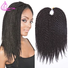 Рафинированные волосы 22 дюйма 0,8 см диаматор ручной работы крючком косы Сенегальские накрученные волосы накладные волосы Омбре цветные косички 22 пряди/шт