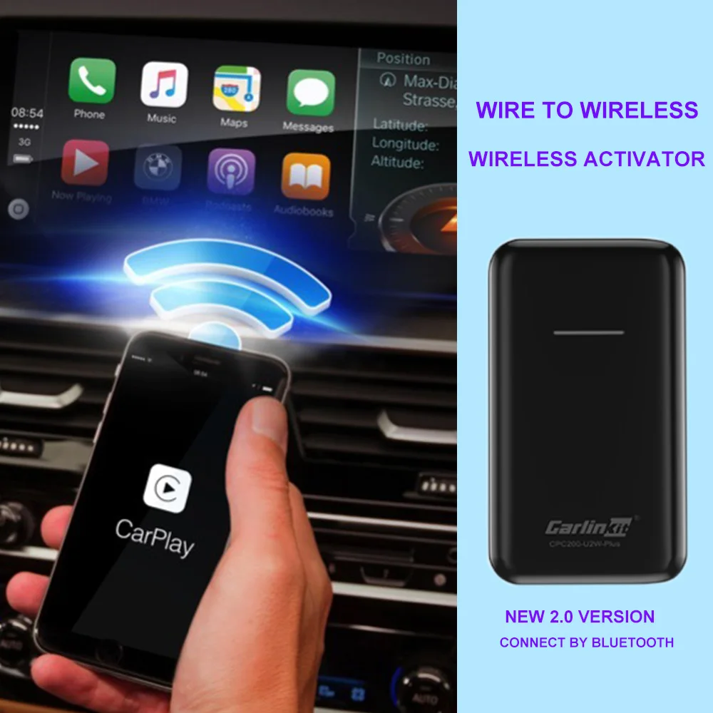 USB CarPlay беспроводной активатор для Audi Mercedes Benz Porsche Volvo оригинальный автомобиль с
