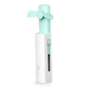 

Foldable Home Personal Handheld Portable Camping LED Flashlight Summer Office 3 In 1 Quiet Fan 2200mAh Power Bank Simple Travel