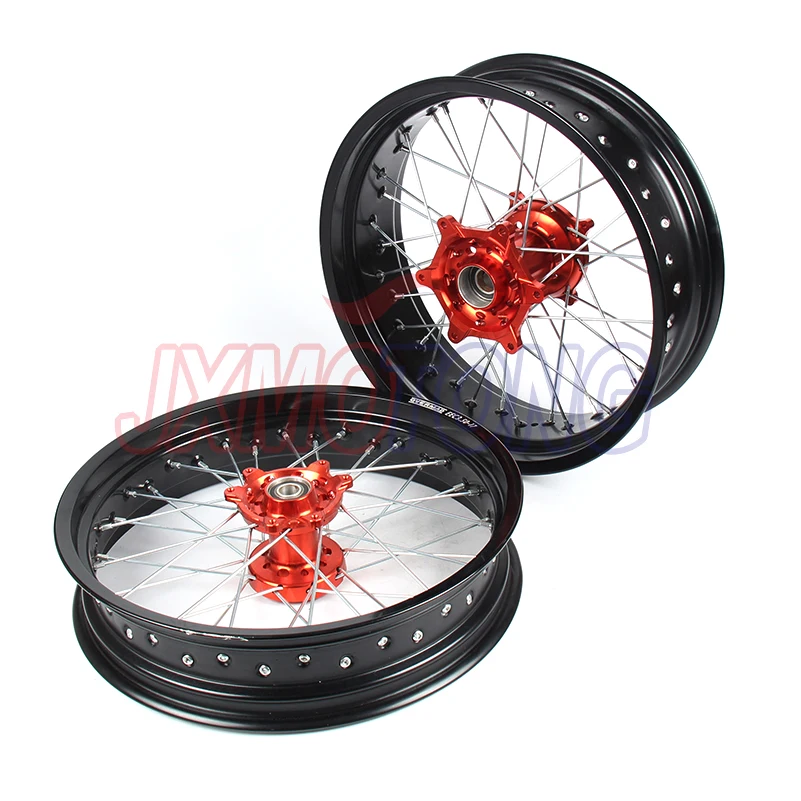 3 5/4 25*17 OEM размер супермото для HONDA CRF250X CRF450X 05 17 наборы обода колеса|supermoto rims|wheels