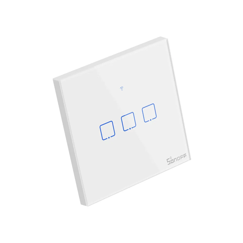 SONOFF tx-серия T1 Uk 433 RF WiFi умный домашний коммутатор модуль автоматизации переключатель поддержка eWelink совместим с Google Home Alexa