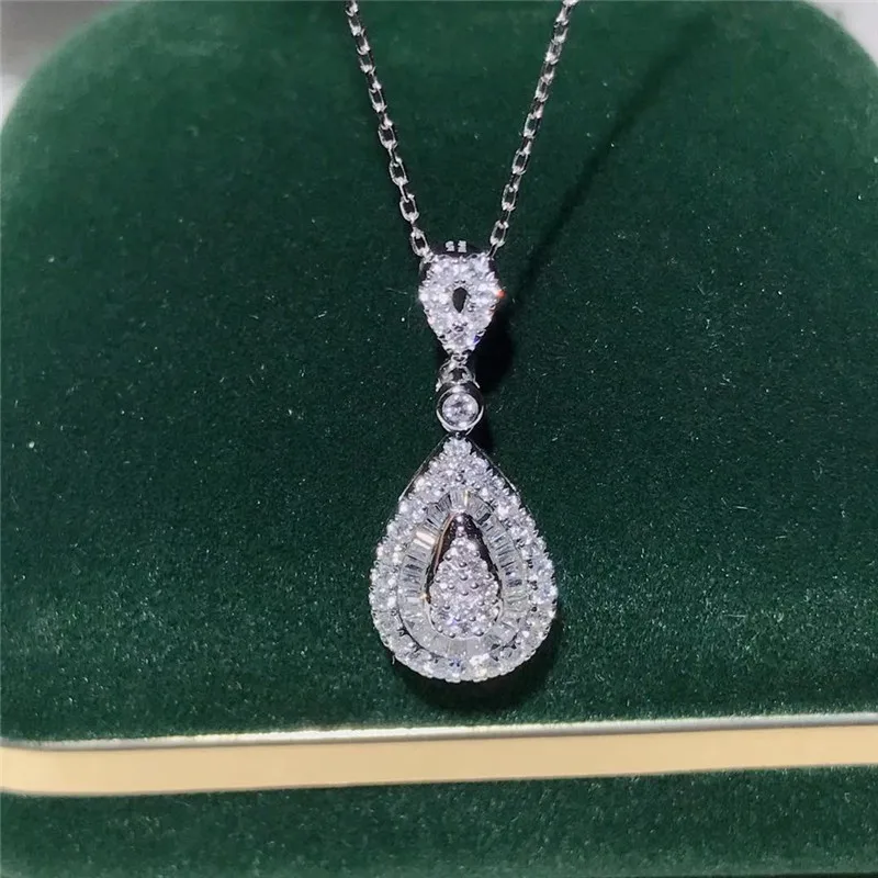 Ювелирные украшения 18 К золото 0.4ct натуральный бриллиант ожерелье кулон seiko прямые продажи с фабрики