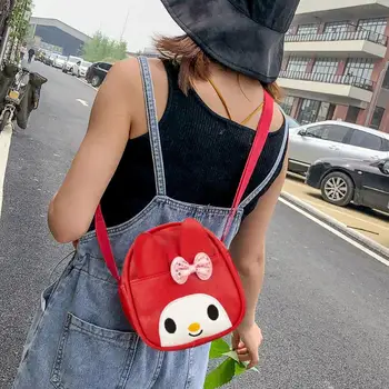 

Fashion Cute Cartoon Bow Kids Casual Shoulder Messenger Bag PU Leather Girls Crossbody Bags Handbags Casual Purse