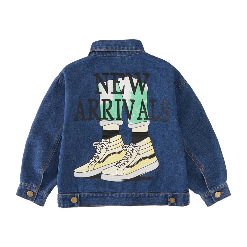 

2019 Spring Autumn Kids Girls Denim Jacket For Girls Outerwear Coat For Girls Teens Clothes Children Denim Jacket 6 8 10 12 Year