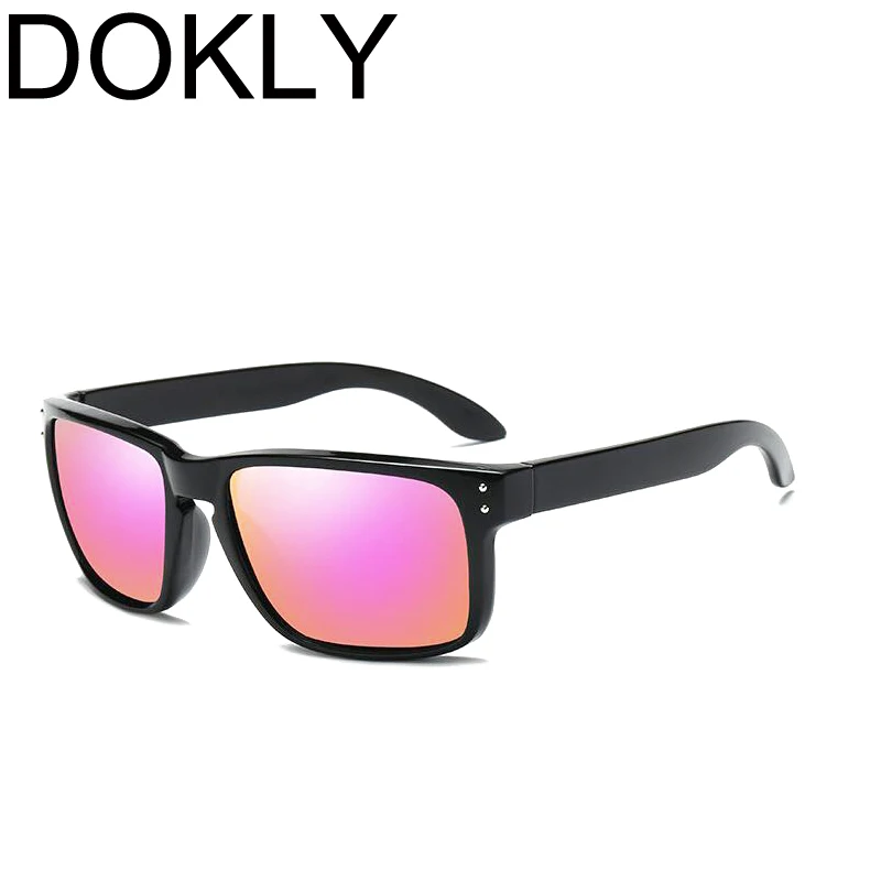 

Совершенно новые поляризованные солнцезащитные очки Dokly UV400 Модные мужские и женские унисекс дизайнерские очки с губкой солнцезащитные очки