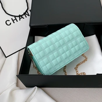 

Women thread Messenger Bag Chains Crossbody Daily Clutch Famous Brand Designer Mini Shoulder Bag Purse bolsa mochilas sac a min
