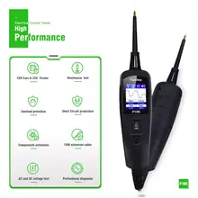 Testador de circuito elétrico p100 power probe mais potência do que autek yd208 autel ps100 caneta teste do sistema elétrico automático