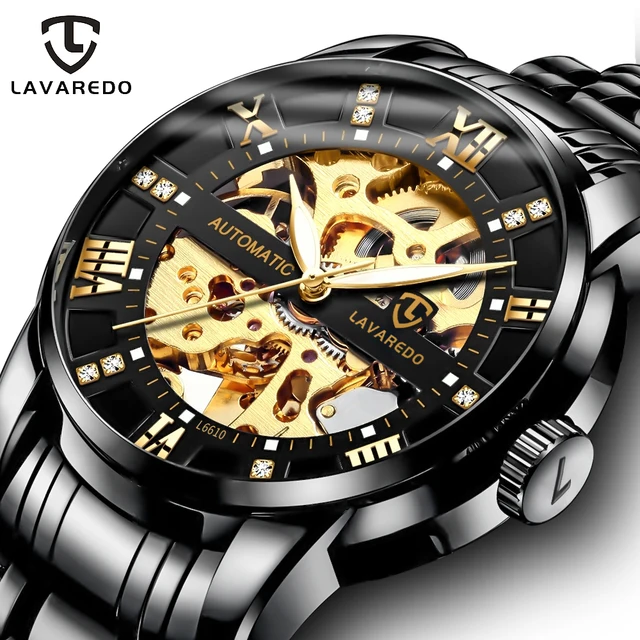 Lavaredo Top Brand Luxury Retro Stainless Steel Men Watch Sport